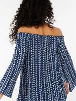 Thumbnail for your product : Monsoon Mae Beach Off The Shoulder Top - Navy