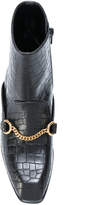 Thumbnail for your product : Stella McCartney artificial leather boots with chain detail