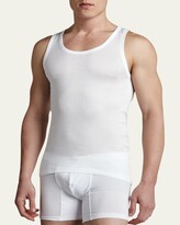 Thumbnail for your product : Hanro Cotton Pure Tank Top, White