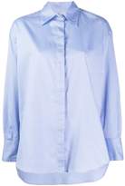 Thumbnail for your product : Barena oversized long-sleeved shirt
