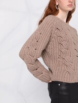 Thumbnail for your product : IRO Babe cable-knit jumper