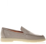 Thumbnail for your product : Santoni Beige Suede Loafers