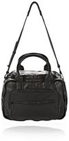 Thumbnail for your product : Alexander Wang Eugene Satchel In Washed Black With Iridescent