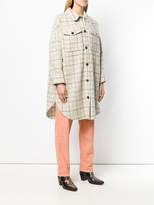 Thumbnail for your product : Etoile Isabel Marant checked overshirt coat