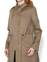 Thumbnail for your product : Thakoon Drawstring Cotton Trench Coat