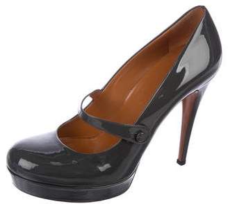 Gucci Patent Leather Mary Jane Pumps