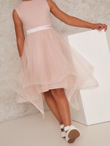 Thumbnail for your product : Chi Chi London Girls Thaleia Dress - Blush
