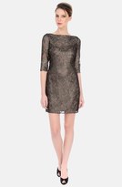 Thumbnail for your product : Kay Unger Metallic Sheath Dress