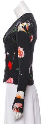 Narciso Rodriguez Floral Silk Top w/ Tags