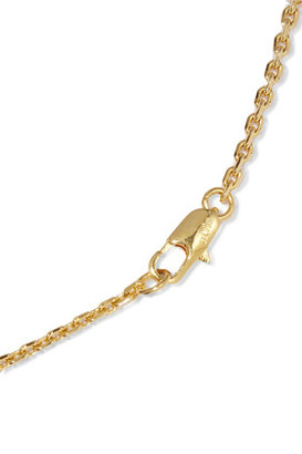 Noir Keeper Gold-Tone And Crystal Choker