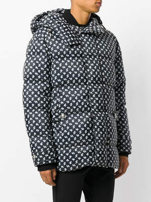 Versus patterned puffer jacket