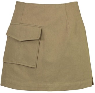 boohoo Petite Front Pocket Skirt