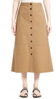 Thumbnail for your product : Yigal Azrouel Women's Button Front Midi Skirt