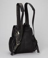Thumbnail for your product : Le Donne Black Multi-Pocket Backpack