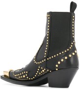 Thumbnail for your product : Versace Studded Ankle Boots