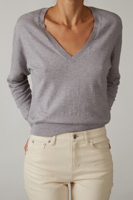 Light Grey Sweater | Shop the world's largest collection of fashion 