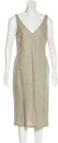 Thumbnail for your product : Joseph Sleeveless Midi Dress Grey Sleeveless Midi Dress