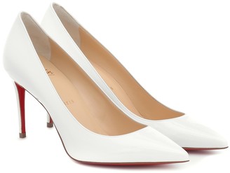 white heels christian louboutin
