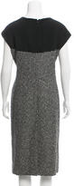 Thumbnail for your product : Armani Collezioni Wool Bouclé Dress w/ Tags