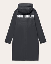 Thumbnail for your product : Stutterheim Stockholm Long Logo Raincoat