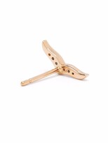 Thumbnail for your product : ginette_ny 18kt Rose Gold Diamond Wise Stud Earrings