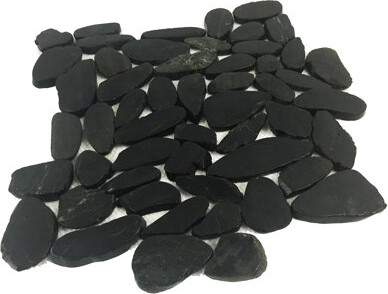 Margo Garden Products Rainforest Natural Stone Pebbles Mosaic Wall & Floor Tile