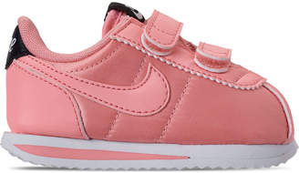 Nike Girls' Toddler Cortez Basic Textile Casual Shoes