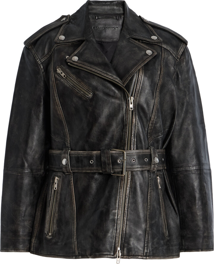 Stand Studio Leather & Faux Leather Jackets