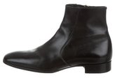 Thumbnail for your product : Tom Ford Leather Ankle Boots