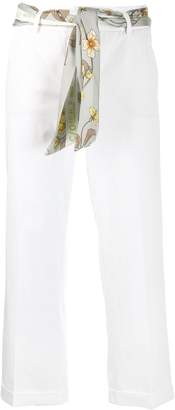 Cambio scarf belt trousers