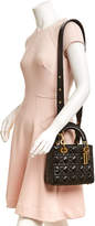 Thumbnail for your product : Christian Dior Dior Lady Dior Crinkled Leather Shoulder Bag