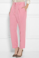 Thumbnail for your product : Vionnet Wool and angora-blend felt tapered pants