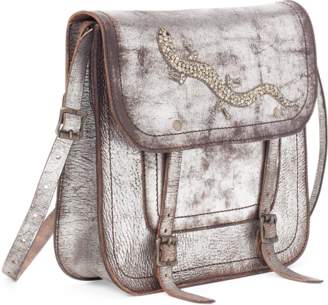 Ralph Lauren Distressed Gecko Cross-body Bag