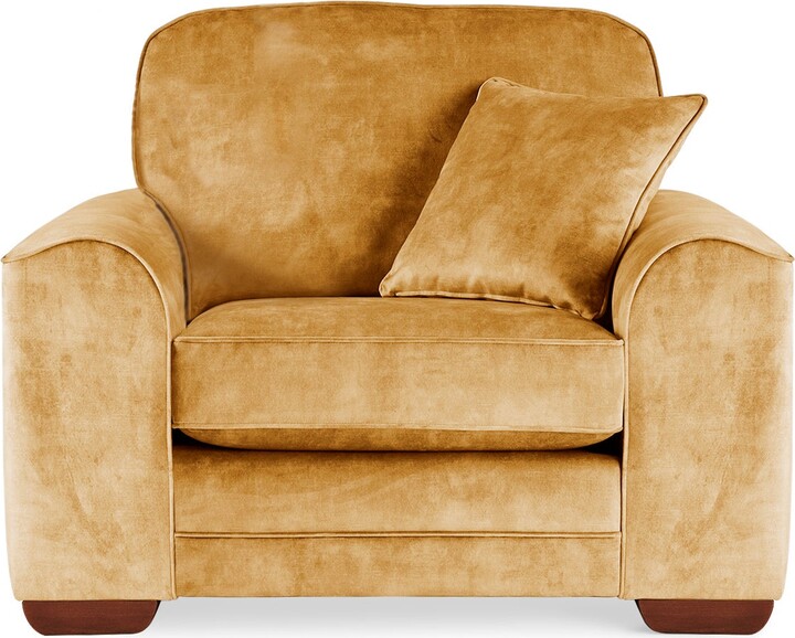 Dunelm Morello Armchair Yellow ShopStyle