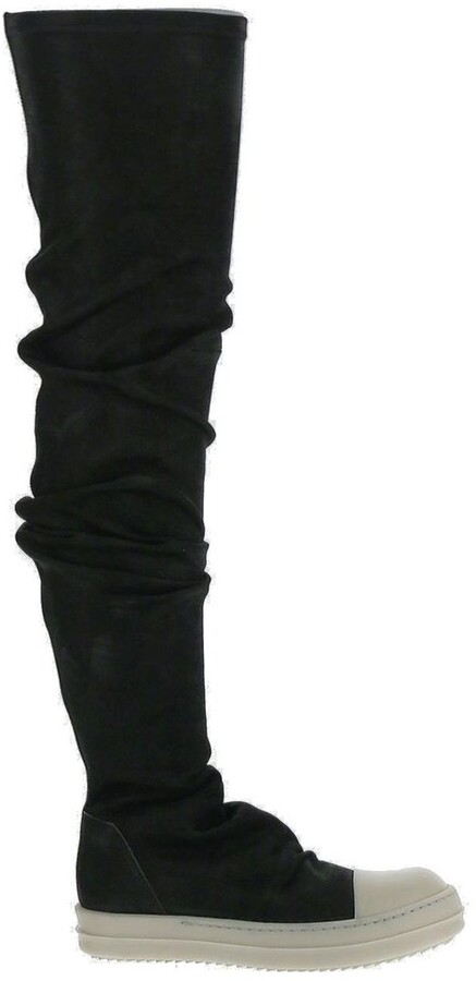 mid thigh boots