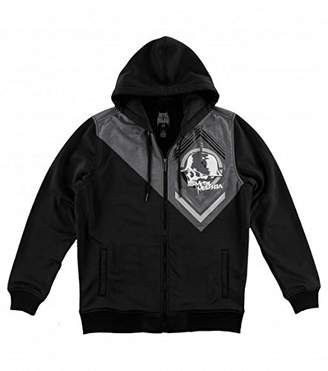 Metal Mulisha Men's Mean Poly Plated Hooded Zip-Up