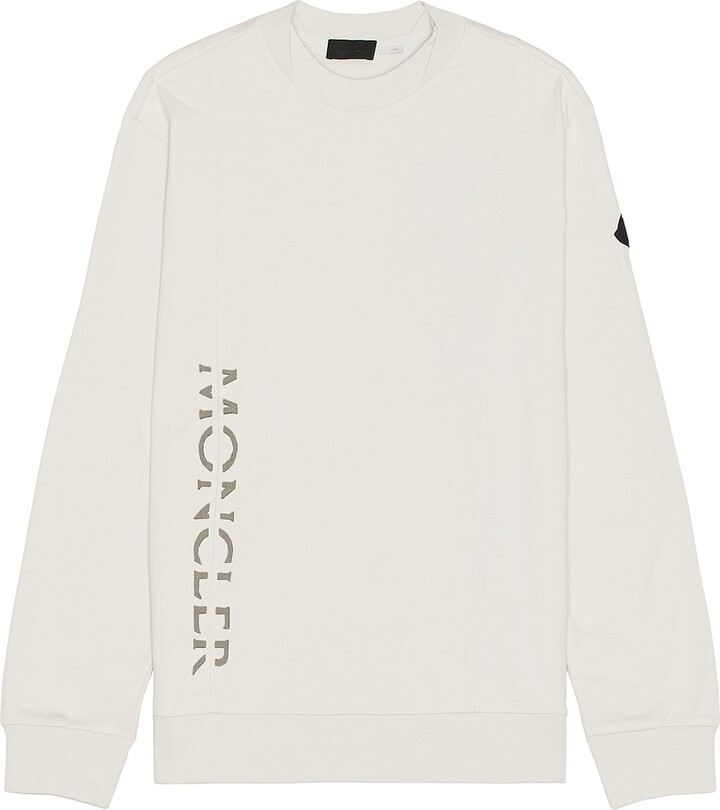 Moncler Sweater in Light Grey