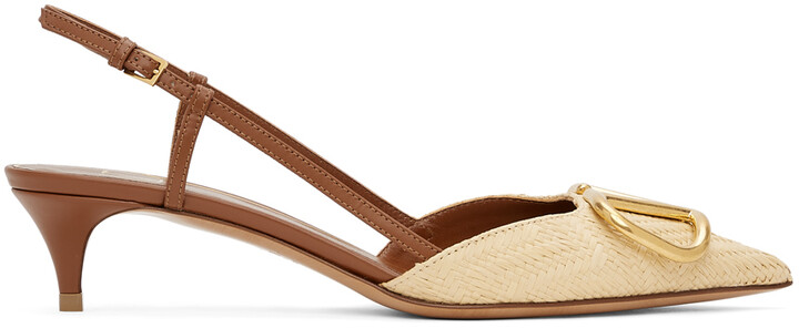 closed toe slingback