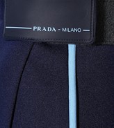 Thumbnail for your product : Prada Pleated jersey skirt