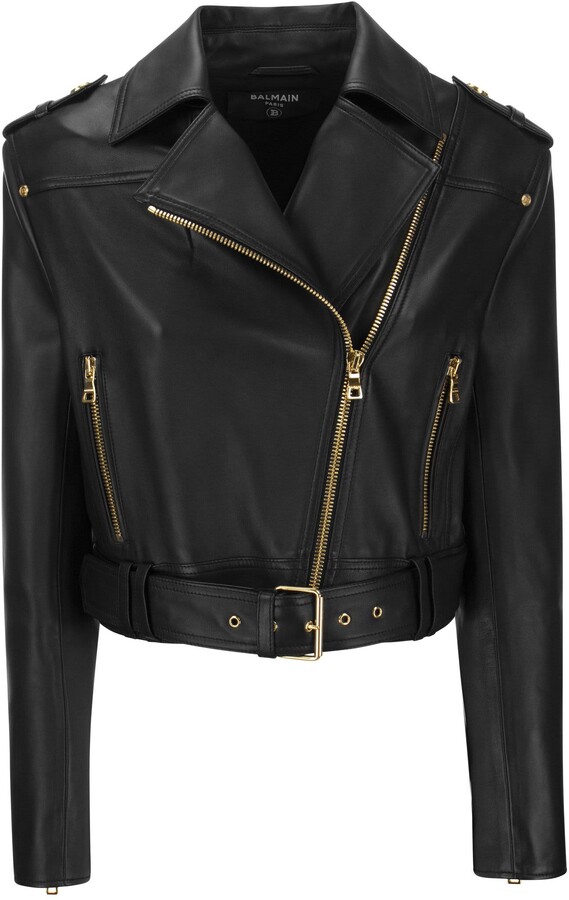Short Sleeve Leather Jacket | Shop the world's largest collection 