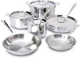 Thumbnail for your product : All-Clad D3 Stainless Steel 10 Piece Cookware Set