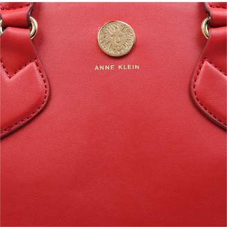 Anne Klein Mini Sign Dbl Zip Satchel Shoulder Bag