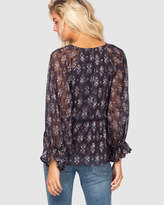 Thumbnail for your product : Three of Something The Rider Kansas Blouse