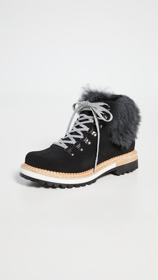 boots shearling lined