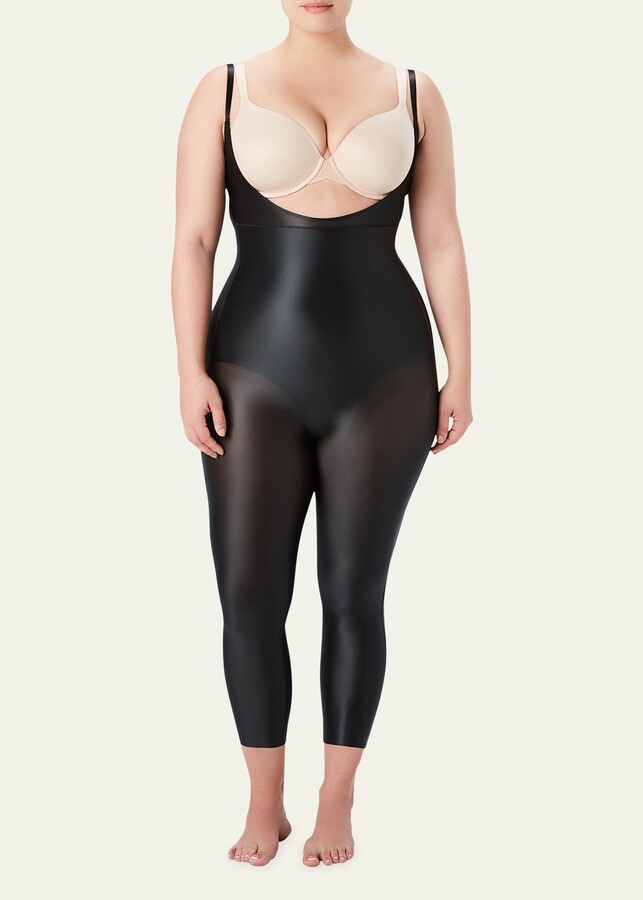 Spanx Thinstincts smoothing cami bodysuit in black - ShopStyle