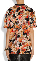 Thumbnail for your product : Givenchy T-shirt in floral-print cotton-jersey