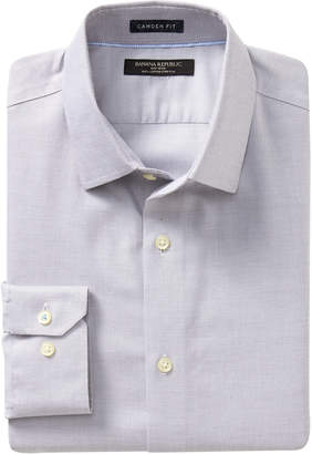 Banana Republic Camden Standard-Fit Cotton Stretch Non-Iron Solid Shirt