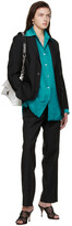 Thumbnail for your product : ATLEIN Blue Acetate Shirt