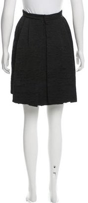 Louis Vuitton Textured A-Line Skirt
