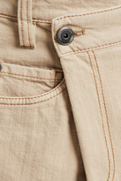 Thumbnail for your product : Brunello Cucinelli Bead-embellished Mid-rise Wide-leg Jeans